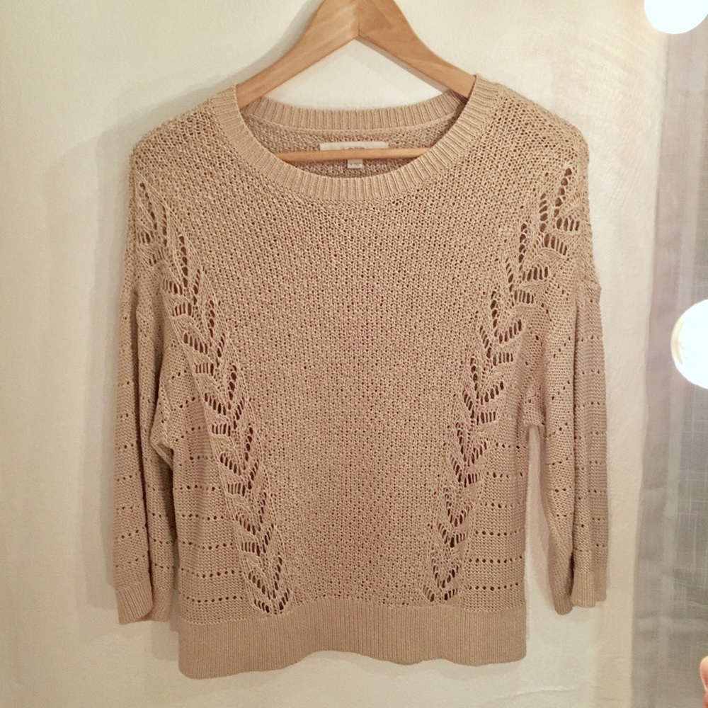 Loft Cropped Sweater